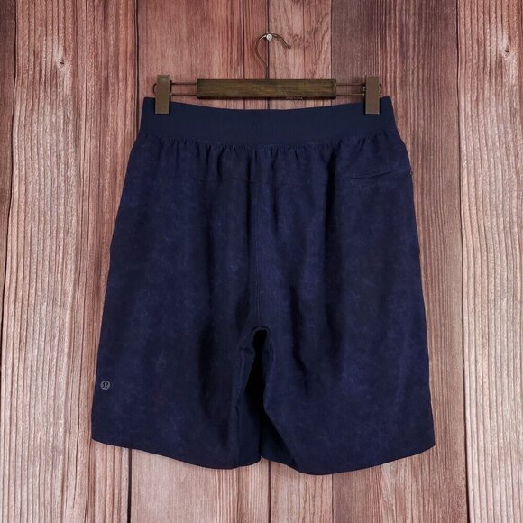 Lululemon Mens Size Medium T.H.E. Short s Linerless Athleisure Navy Blue M7AGCS - Picture 2 of 14
